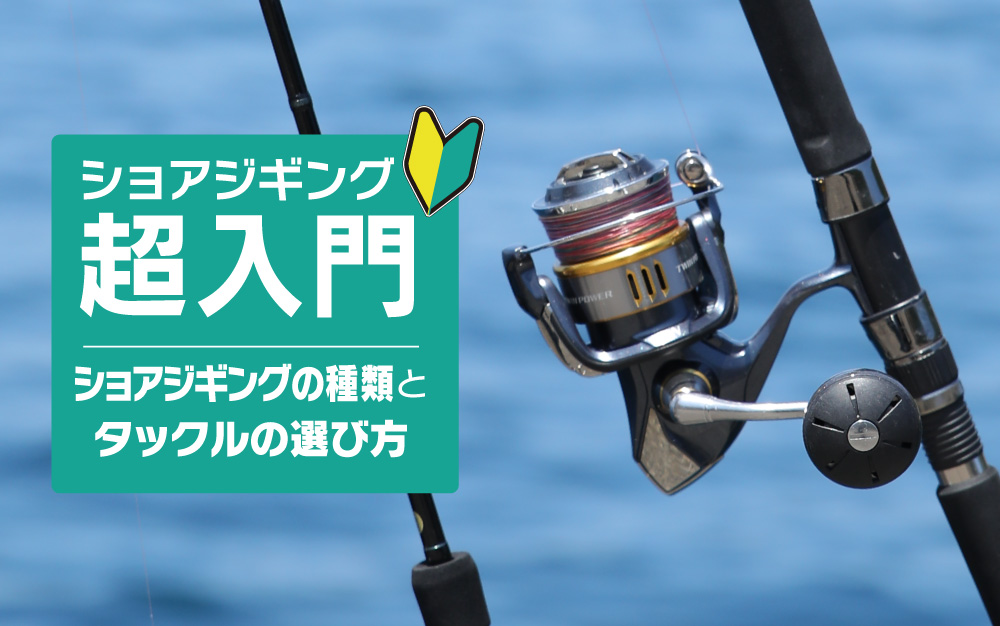 ショアジギング超入門 ショアジギングの種類とタックルの選び方 ショアジギ大全